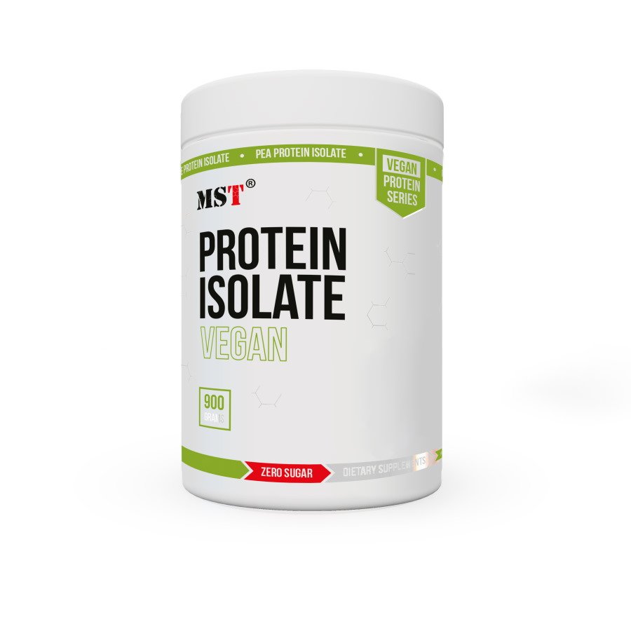 Протеин MST Protein Isolate Vegan, 900 грамм Соленая карамель,  мл, MST Nutrition. Протеин. Набор массы Восстановление Антикатаболические свойства 