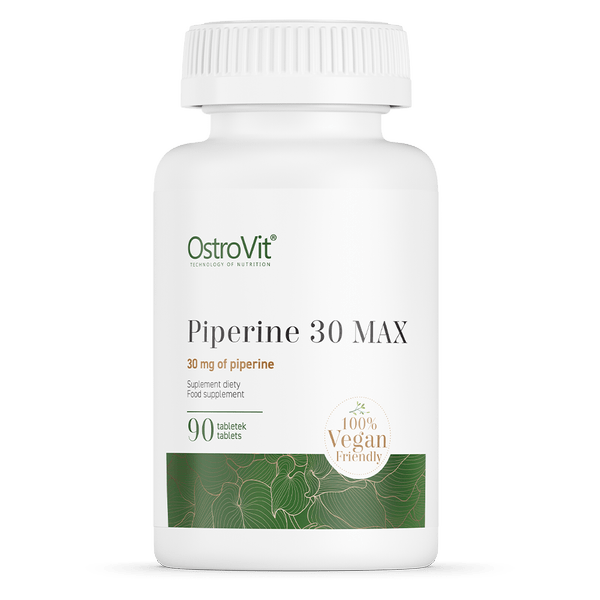 OstroVit Piperine 30 mg MAX 90 tabs,  ml, OstroVit. Special supplements. 