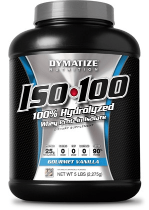 ISO-100, 2275 г, Dymatize Nutrition. Сывороточный гидролизат. Сухая мышечная масса Снижение веса Восстановление Антикатаболические свойства 