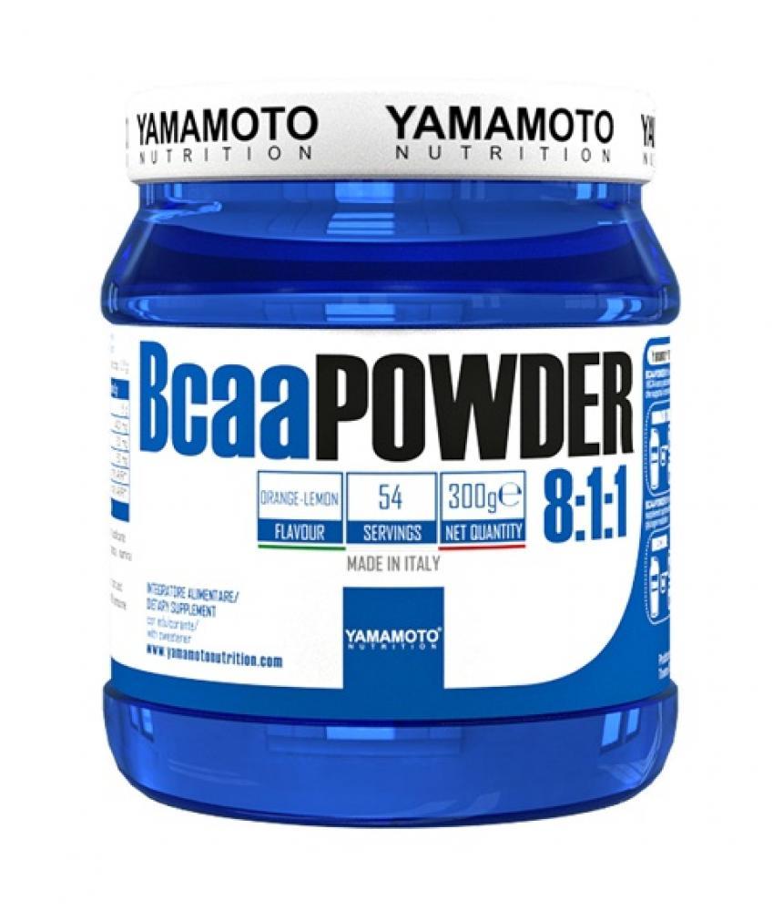 БЦАА Yamamoto Nutrition BCAA Powder 8:1:1 (300 г) ямамото нутришн мигдаль,  мл, Yamamoto Nutrition. BCAA. Снижение веса Восстановление Антикатаболические свойства Сухая мышечная масса 