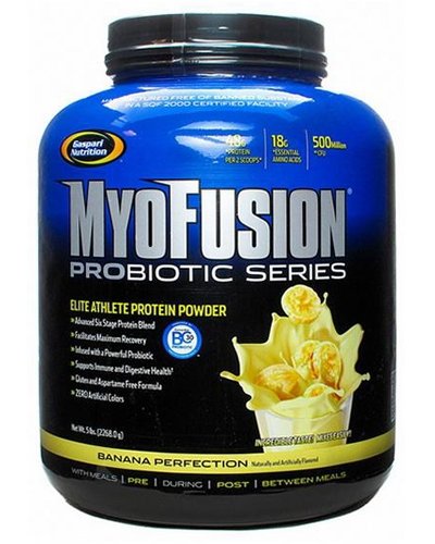 MyoFusion Probiotic Series, 2270 g, Gaspari Nutrition. Protein Blend. 
