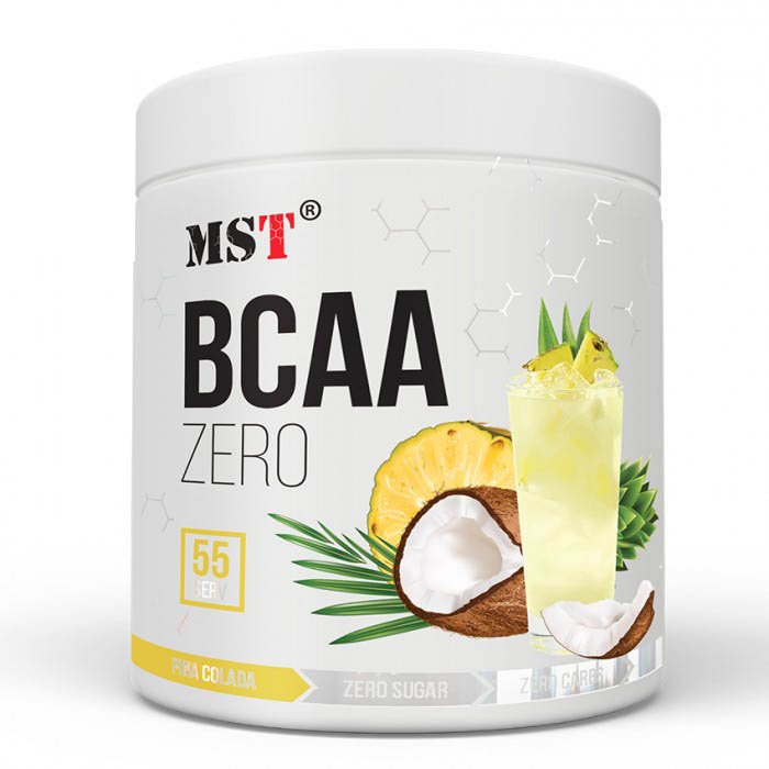 BCAA MST BCAA Zero, 330 грамм Пина колада,  мл, MST Nutrition. BCAA. Снижение веса Восстановление Антикатаболические свойства Сухая мышечная масса 
