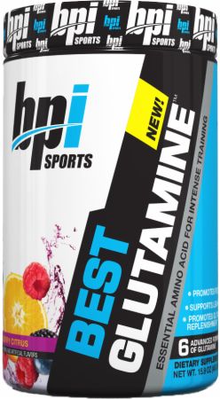BPI Sport s Best Glutamine 450g / 50 servings,  мл, BPi Sports. Глютамин. Набор массы Восстановление Антикатаболические свойства 