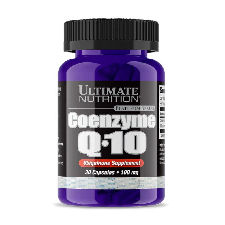 Натуральная добавка Ultimate Coenzyme Q10 100 mg, 30 капсул,  мл, Ultimate Nutrition. Hатуральные продукты. Поддержание здоровья 