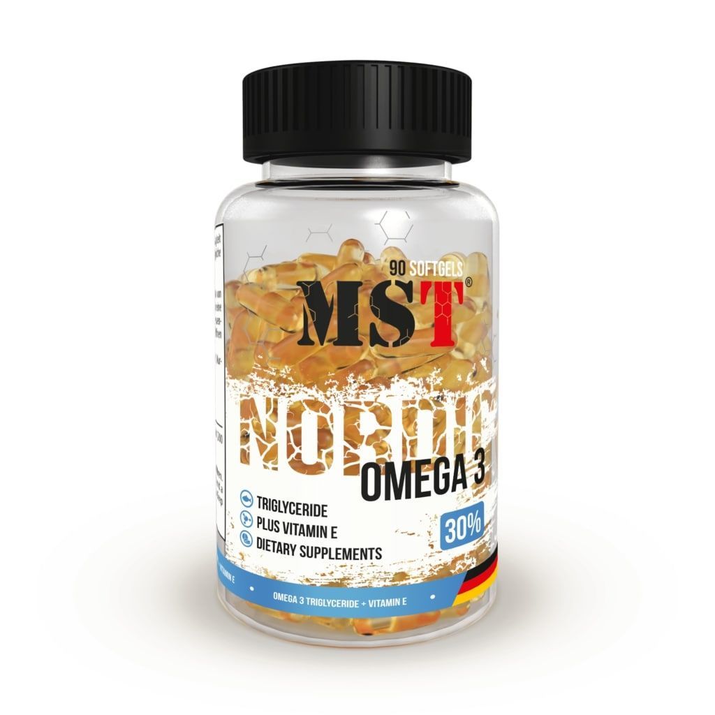 Жирные кислоты MST Nordic Fish Oil Triglyceride, 90 капсул,  мл, MST Nutrition. Жирные кислоты (Omega). Поддержание здоровья 