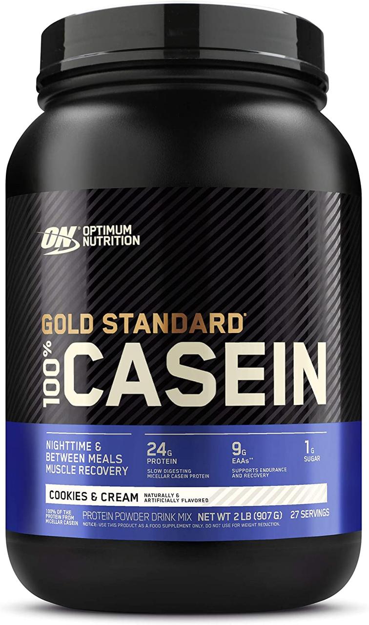 Optimum Nutrition Казеин Optimum Nutrition 100% Gold Standard Casein (909 г) оптимум нутришн печенье-крем, , 0.909 