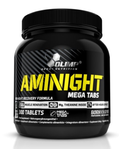 Aminight Mega Tabs, 300 шт, Olimp Labs. Аминокислотные комплексы. 