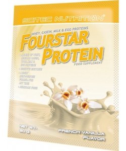 Fourstar Protein, 30 g, Scitec Nutrition. Mezcla de proteínas. 