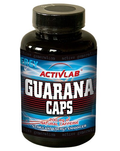 Guarana Caps, 90 piezas, ActivLab. Guarana. Weight Loss Energy & Endurance Appetite reducing Strength enhancement 