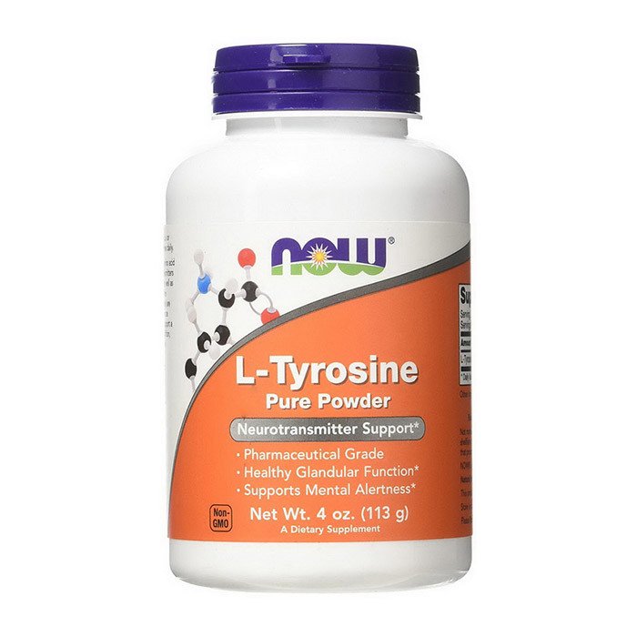 Л-Тирозин Now Foods L-Tyrosine 500 mg (113 г) нау фудс,  мл, Now. L-тирозин. 