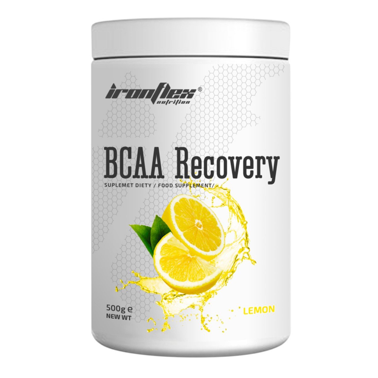 БЦАА IronFlex BCAA Recovery 500 грам Лимон,  ml, IronFlex. BCAA. Weight Loss recuperación Anti-catabolic properties Lean muscle mass 