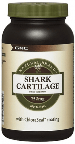 Shark Cartilage, 90 шт, GNC. Акулий хрящ. 
