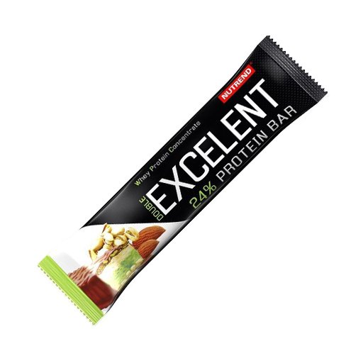 Батончик Nutrend Excelent Protein Bar, 85 грамм Миндаль-фисташка,  ml, Nutrend. Bar. 