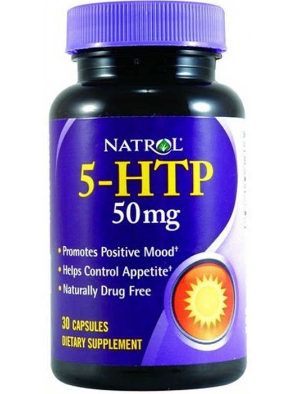 Natrol 5-HTP 50 mg, , 30 шт