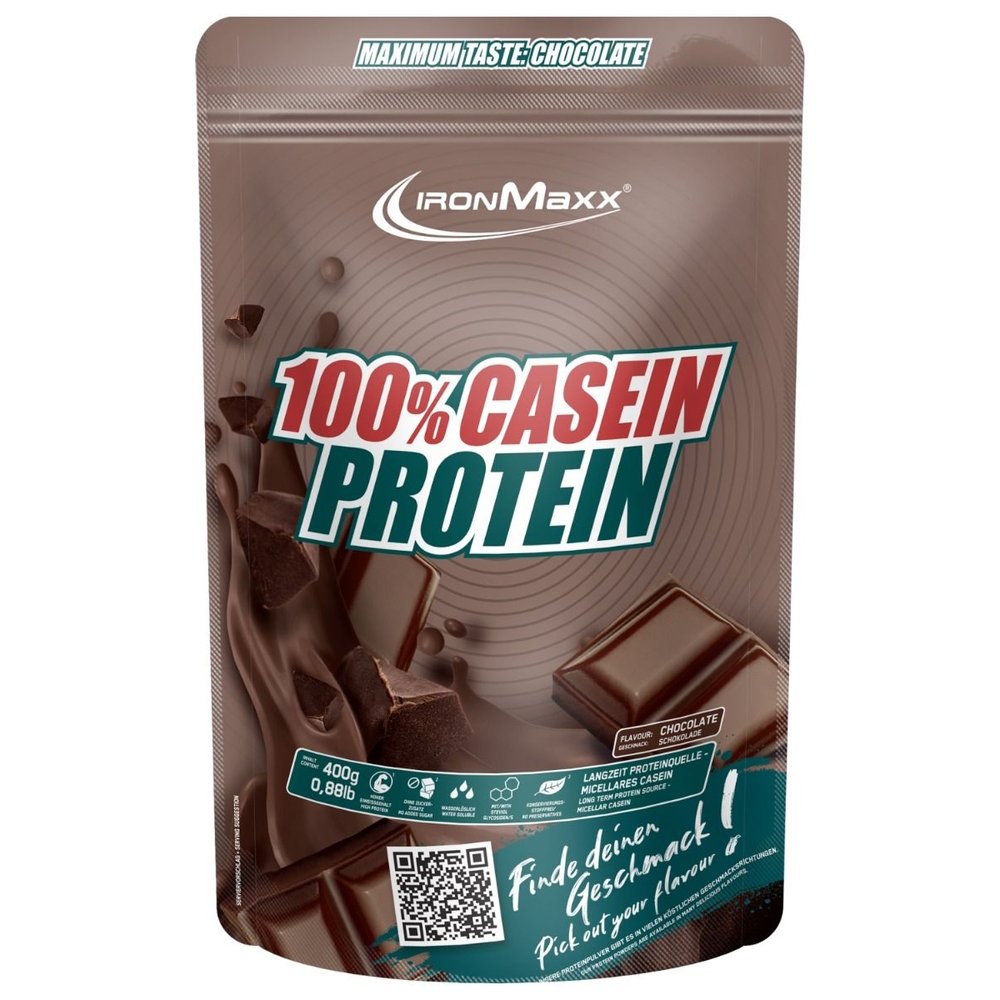 IronMaxx Протеин IronMaxx 100% Casein Protein, 400 грамм Шоколад, , 400 грамм
