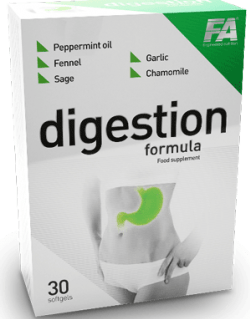 Digestion Formula, 30 piezas, Fitness Authority. Suplementos especiales. 