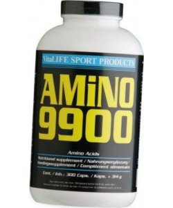 Amino 9900, 300 piezas, VitaLIFE. Complejo de aminoácidos. 