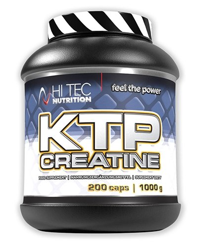 KTP Creatine, 200 piezas, Hi Tec. Monohidrato de creatina. Mass Gain Energy & Endurance Strength enhancement 