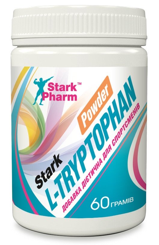 Амінокислота Stark Pharm L-Tryptophan 60 г,  ml, Stark Pharm. Amino Acids. 