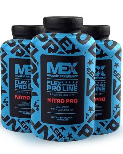 Nitro Pro, 180 piezas, MEX Nutrition. Suplementos especiales. 