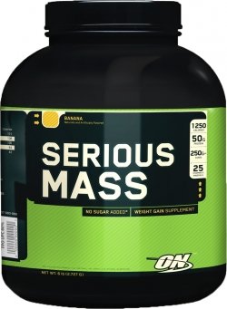 Serious Mass, 2700 g, Optimum Nutrition. Gainer. Mass Gain Energy & Endurance recovery 