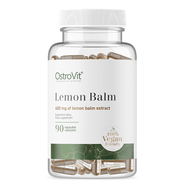 OstroVit Lemon Balm 90 caps (термін 5/24р),  ml, OstroVit. Special supplements. 