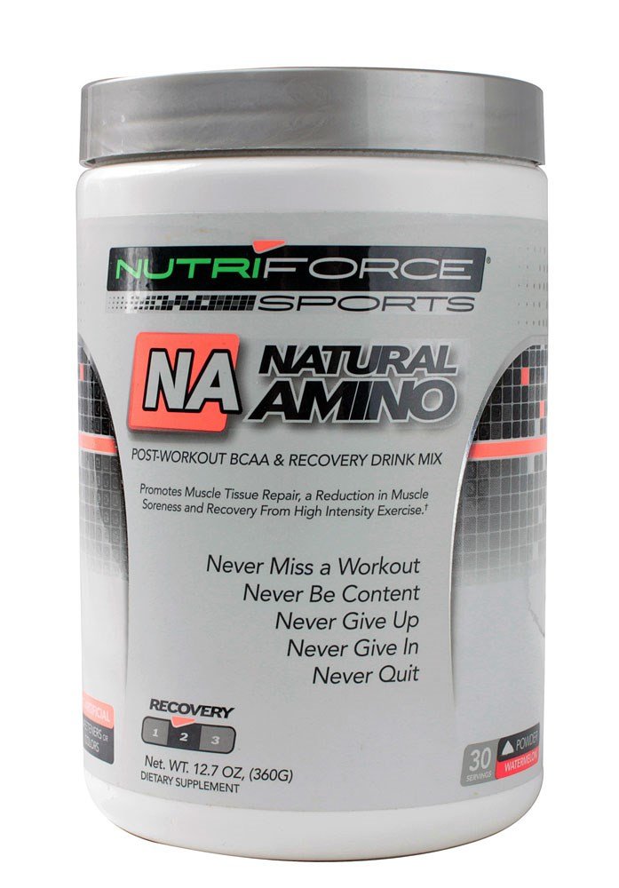 Natural Amino, 360 г, Nutri Force. BCAA. Снижение веса Восстановление Антикатаболические свойства Сухая мышечная масса 