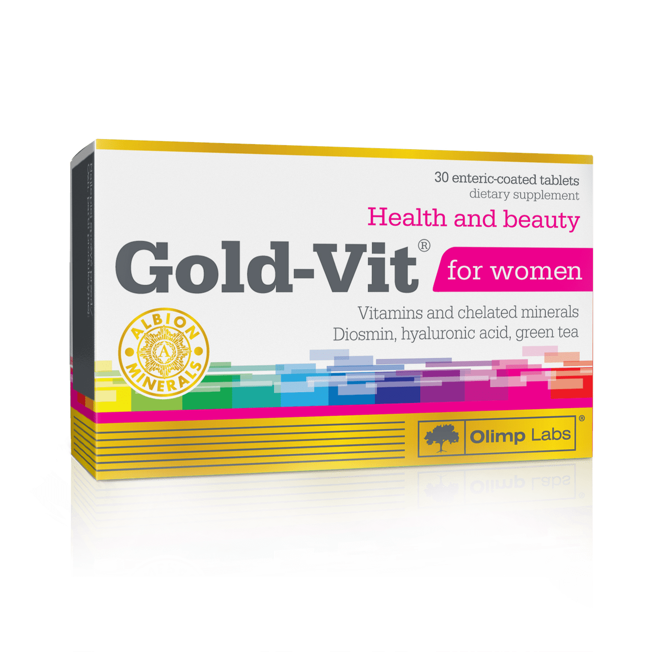 Витамины и минералы Olimp Gold Vit for Women, 30 капсул,  мл, Olimp Labs. Витамины и минералы. Поддержание здоровья Укрепление иммунитета 