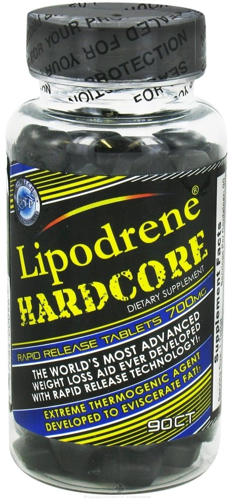 Lipodrene Hardcore, 90 шт, Hi-Tech Pharmaceuticals. Термогеники (Термодженики). Снижение веса Сжигание жира 