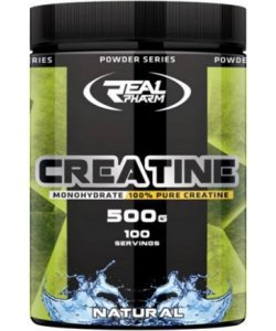 Creatine, 500 g, Real Pharm. Creatine monohydrate. Mass Gain Energy & Endurance Strength enhancement 