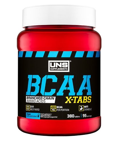 BCAA X-Tabs, 380 шт, UNS. BCAA. Снижение веса Восстановление Антикатаболические свойства Сухая мышечная масса 