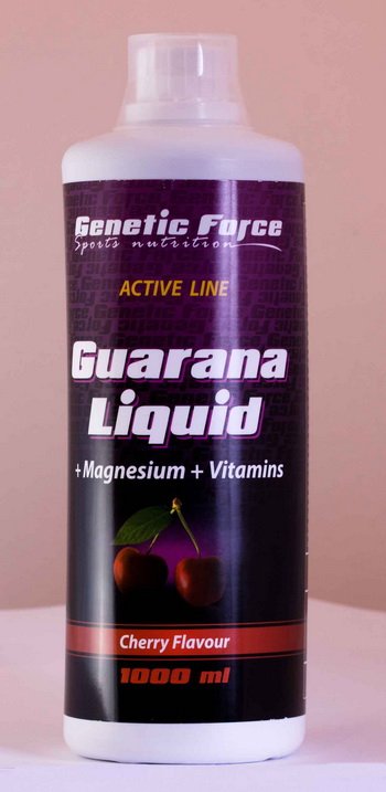 Guarana Liquid, 1000 мл, Genetic Force. Гуарана. Снижение веса Энергия и выносливость Уменьшение аппетита Увеличение силы 