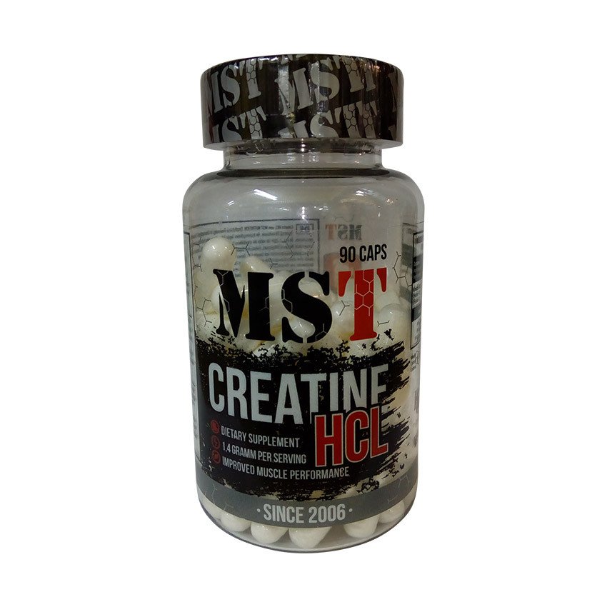 Креатин гидрохлорид MST Sport Nutrition Creatine HCl (90 капс)  мст,  мл, MST Nutrition. Креатин гидрохлорид. 