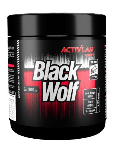 Black Wolf, 300 g, ActivLab. Pre Entreno. Energy & Endurance 